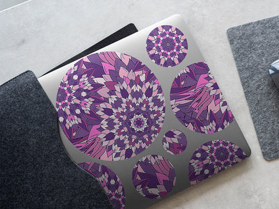 acca laurentia floral DIY Laptop Stickers