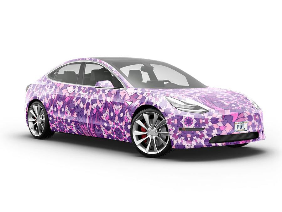 Acca Laurentia Floral Vehicle Vinyl Wrap