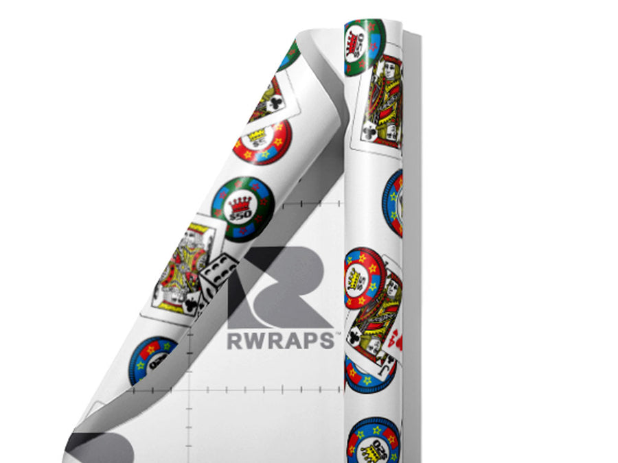 Aces Wild Americana Wrap Film Sheets~Rwraps Series 914 Aces Wild Americana Scrolled Sheet~4