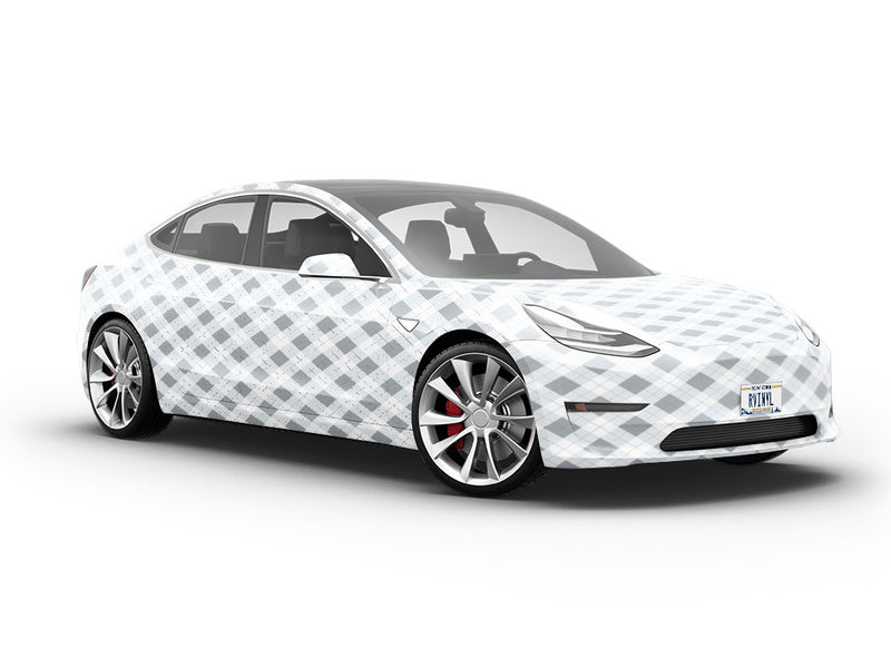 Achromatic  Argyle Vehicle Vinyl Wrap