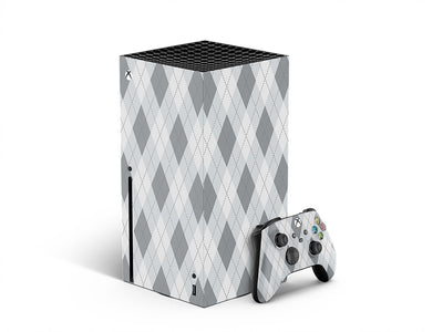 achromatic argyle XBOX DIY Decal