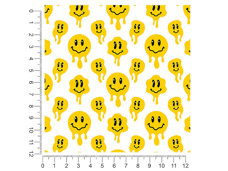 acid house emoji 1ft x 1ft Craft Sheets