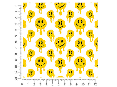 acid house emoji 1ft x 1ft Craft Sheets