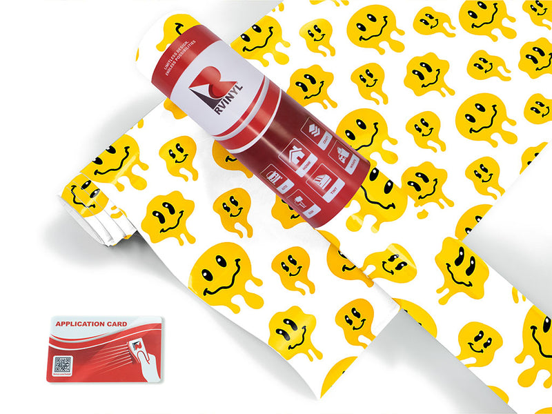 acid house emoji Craft Vinyl Roll