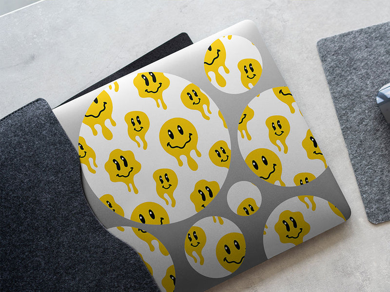 acid house emoji DIY Laptop Stickers