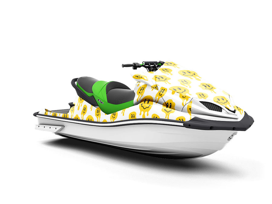 Acid House Emoji Jet Ski Vinyl Customized Wrap