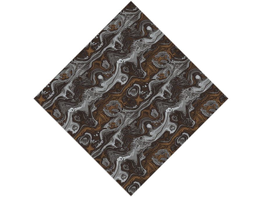 Acid Pour Epoxy-Resin Vinyl Wrap Pattern