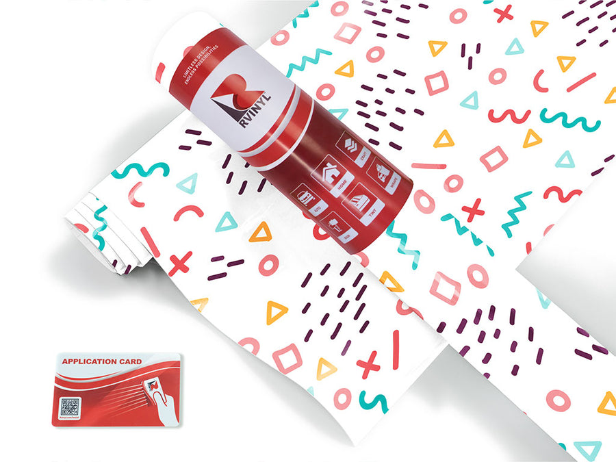 acting rehearsal abstract geometric Craft Vinyl Roll