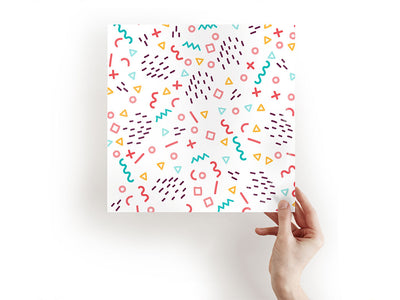 acting rehearsal abstract geometric Craft Sheets