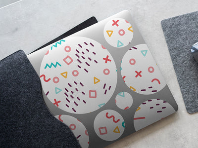 acting rehearsal abstract geometric DIY Laptop Stickers