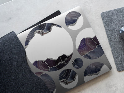actinolite gemstone films DIY Laptop Stickers