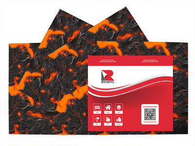 active fury lava Craft Vinyl Sheet Pack