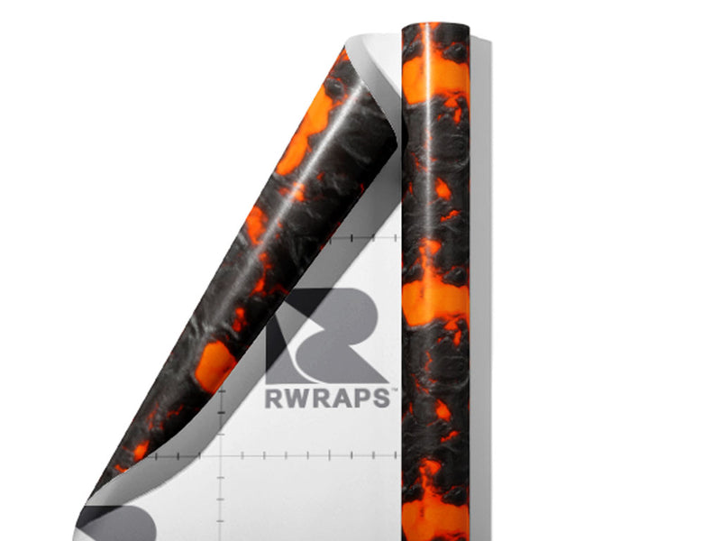 Active Fury Lava Wrap Film Sheets~Rwraps Series 914 Active Fury Lava Scrolled Sheet~3