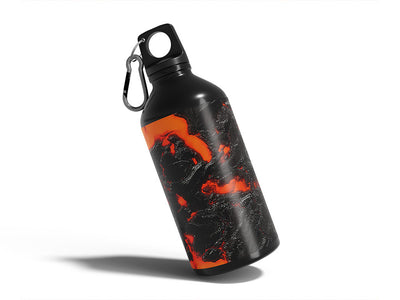 active fury lava Water Bottle DIY Stickers
