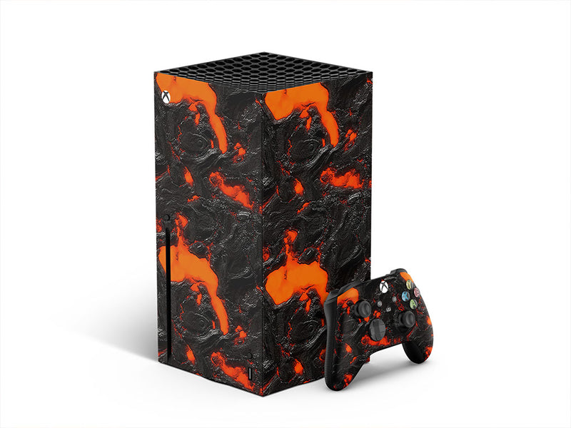 active fury lava XBOX DIY Decal