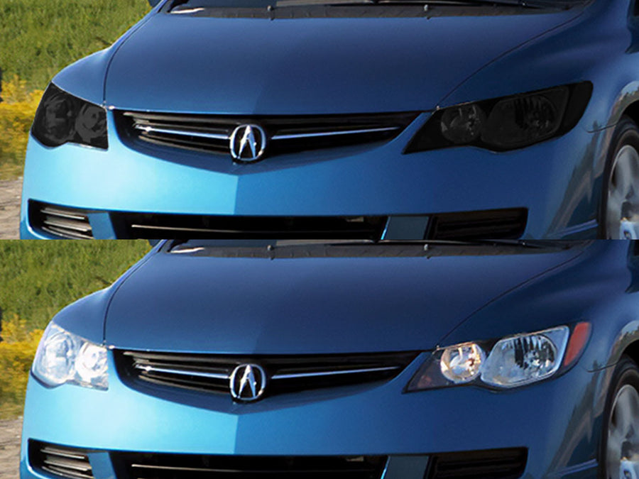 acura csx 2006-2008 Headlight Tint Appearance