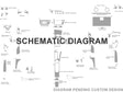tesla custom Dash Kit Diagram