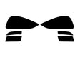 acura el 2004-2005 Headlight Tint