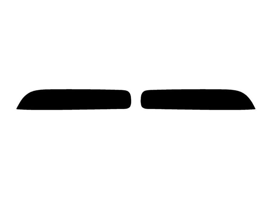 integra Precut Tail Light Tint Diagram