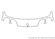 integra Avery Dennison Clear Bra Bumper Precut PPF Diagram
