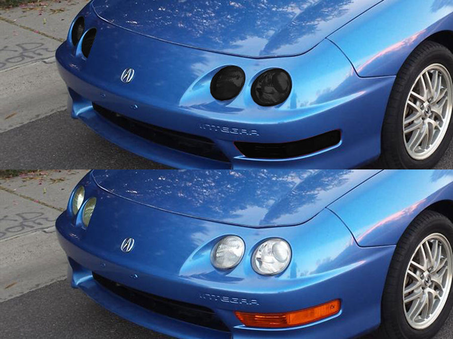 acura integra 1998-2001 Headlight Tint Appearance