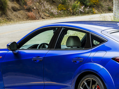 acura integra 2023-2024 Carbon Fiber Pillar Cover Diagram