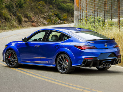 acura integra 2023-2024 Piano Black Pillar Trim