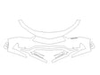 integra Avery Dennison Clear Bra Bumper Precut PPF Diagram