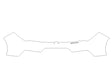 integra Avery Dennison Clear Bra Door Cup Precut PPF Diagram