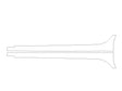 integra 3M Clear Bra Door Cup Precut PPF Diagram