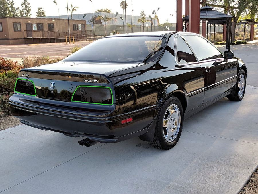 legend (coupe) Tail Light Tint Installation Points