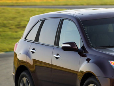 acura mdx 2001-2006 Gloss Black Pillar Cover Diagram