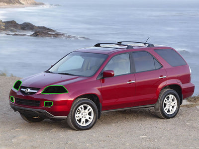 acura mdx 2004-2006 Headlight Tint Location