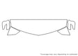 mdx 3M Clear Bra Hood Precut PPF Diagram