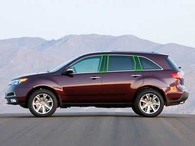 acura mdx 2007-2013 Pillar Post Trim Installation Location