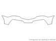 mdx 3M Clear Bra Bumper Precut PPF Diagram