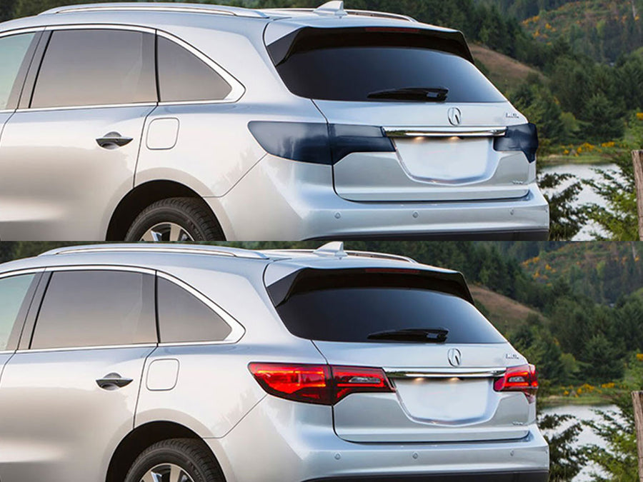 mdx Before and After Smoked Taillights