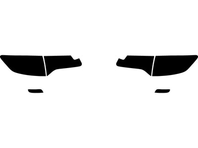 mdx Precut Tail Light Tint Diagram