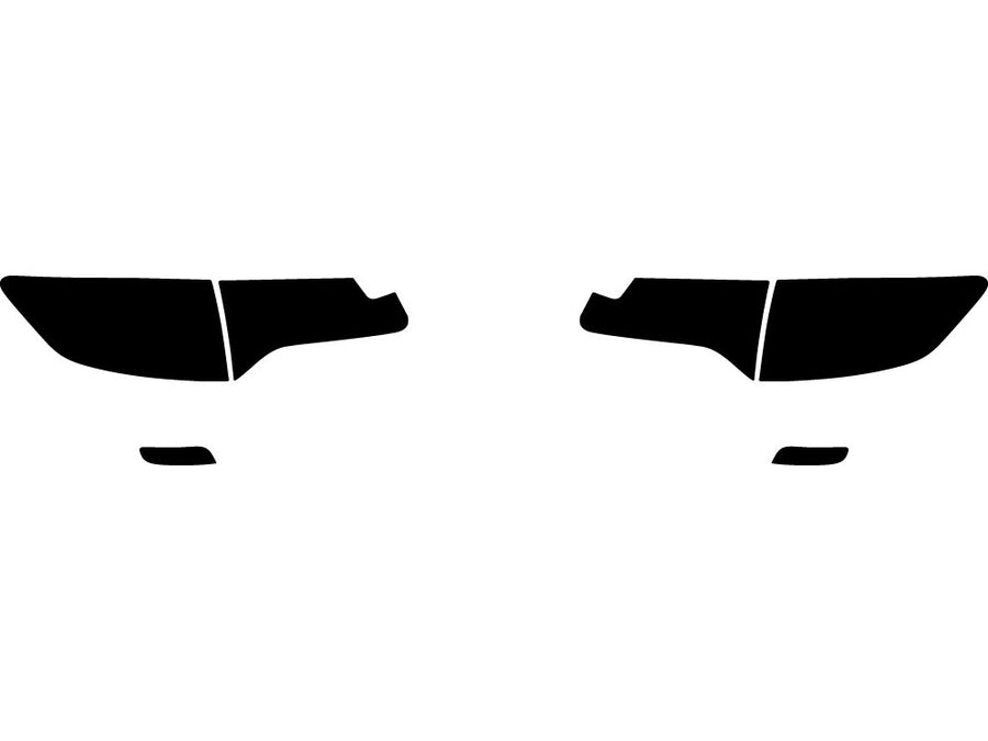 mdx Precut Tail Light Tint Diagram