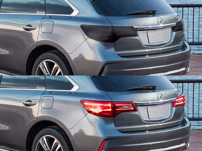mdx Before and After Smoked Taillights