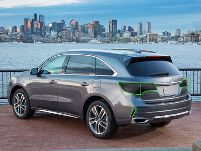 mdx Tail Light Tint Installation Points