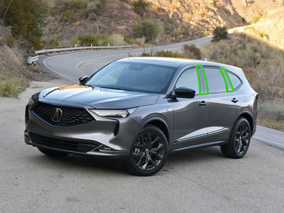 acura mdx 2022-2024 Pillar Post Trim Installation Location