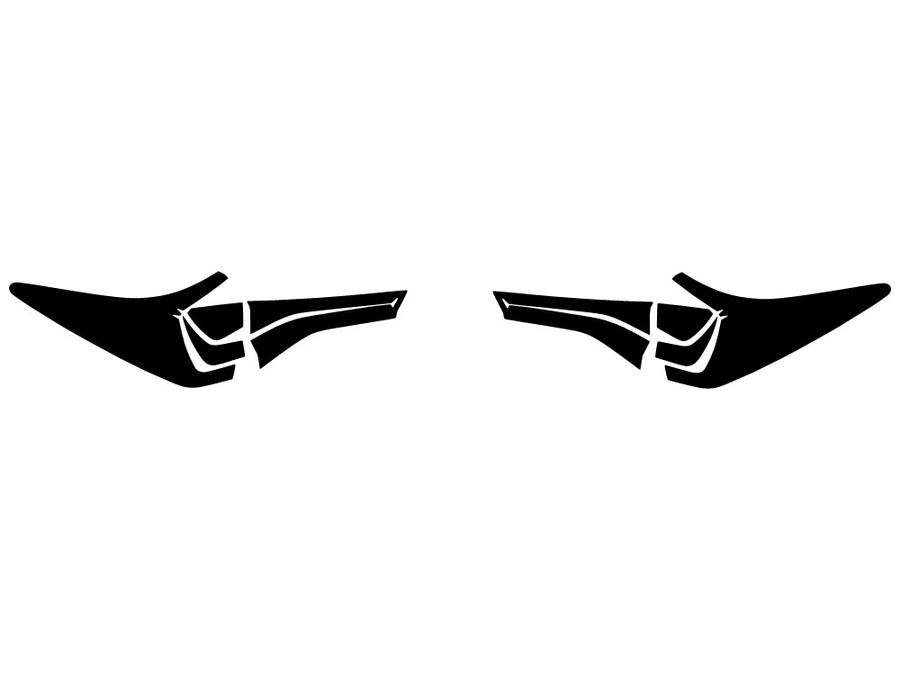 mdx Precut Tail Light Tint Diagram