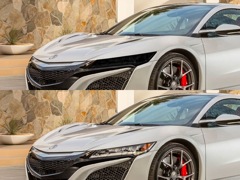 acura nsx 2017-2018 Headlight Tint Appearance