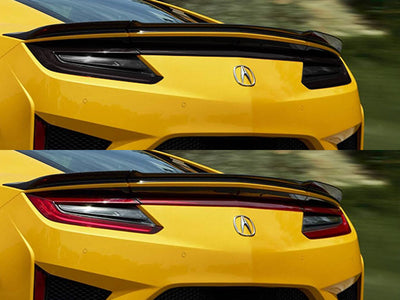 nsx Before and After Smoked Taillights