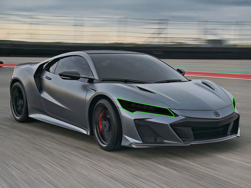 acura nsx 2019-2022 Headlight Tint Location