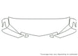 rdx 3M Clear Bra Hood Precut PPF Diagram