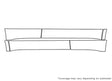 rdx 3M Clear Bra Door Cup Precut PPF Diagram