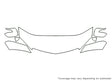 rdx Avery Dennison Clear Bra Hood Precut PPF Diagram