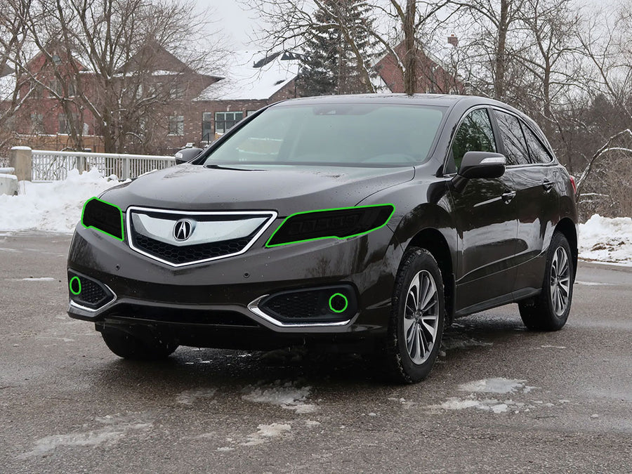 acura rdx 2013-2018 Headlight Tint Location